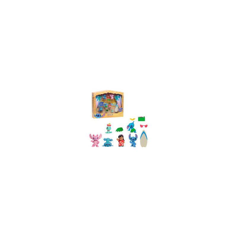 Set figurina just play disney stitch multicolore [46112]