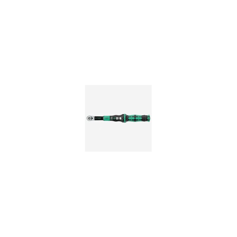 Cacciavite dinamometrico wera click-torque lock a 5 r/l nero/verde
