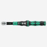 Cacciavite dinamometrico wera click-torque lock a 5 r/l nero/verde