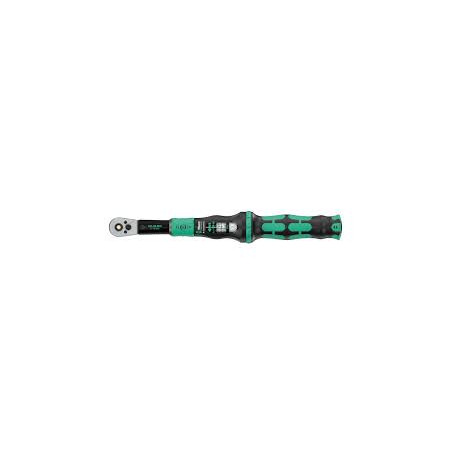 Cacciavite dinamometrico wera click-torque lock a 6 r/l nero/verde