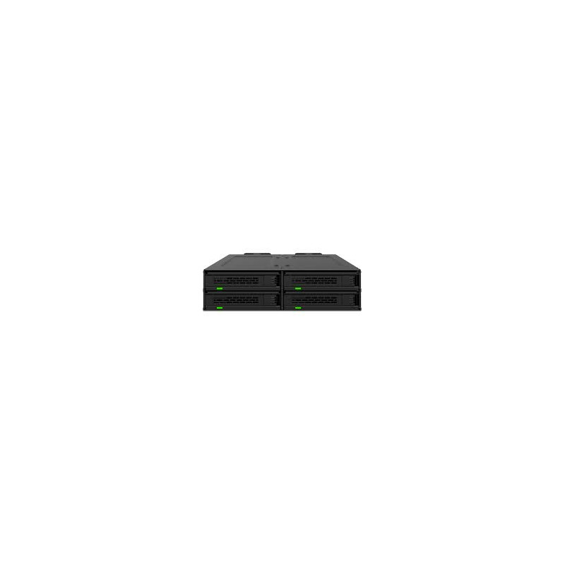 Server rack icy dock expresscage mb324v4p-b 4 ssd nvme u.2/u.3