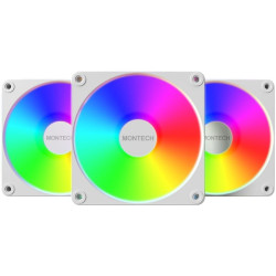 Ventola montech gf120r v2 argb bianco [gf120r v2 argb 3 in 1 pack