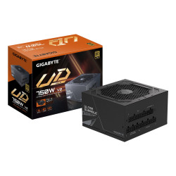 Alimentatore 750w gigabyte gp-ud750gm pg5 v2 80+ gold nero [gp-ud750gm