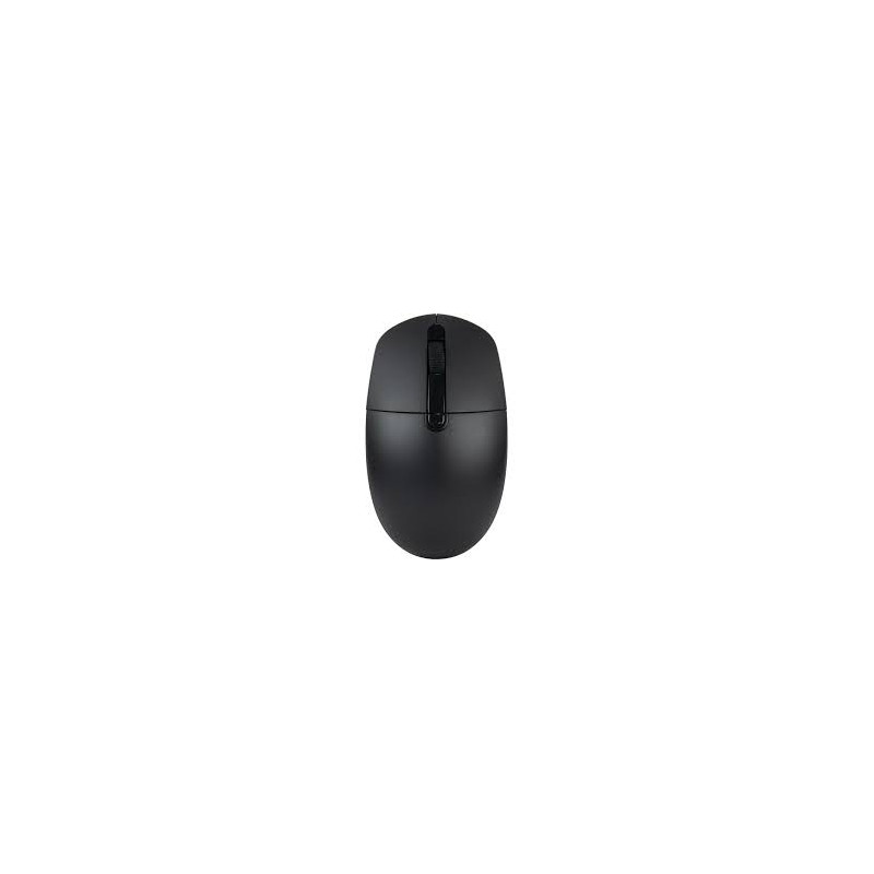 Mouse intertech m-208 ii senza fili ottico 3 tasti 1600dpi nero