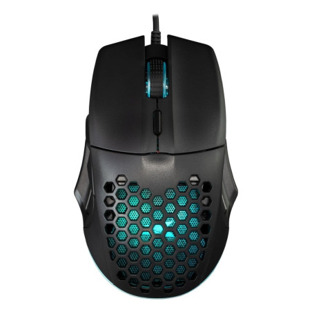 Mouse da gioco baracuda ottico 3600dpi 6 tasti nero