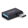 Adattatore di rete startech.com usb tipo a/tipo c nero [usb31caadgcpra]