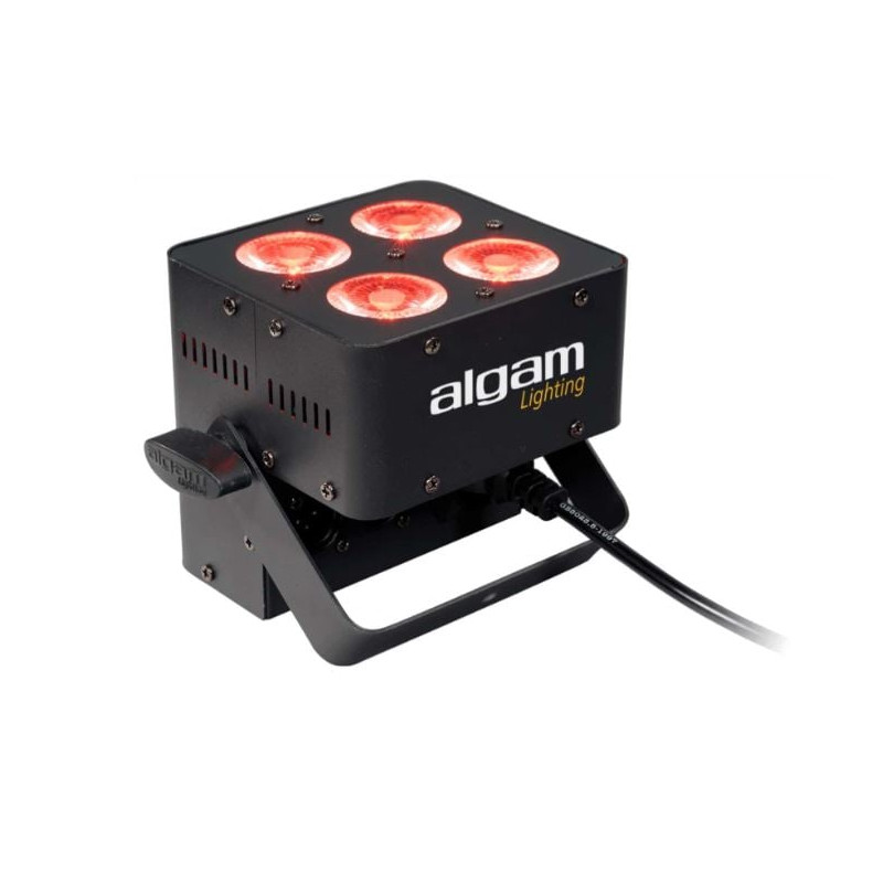 Proiettore led algam lighting par-410-quad nero