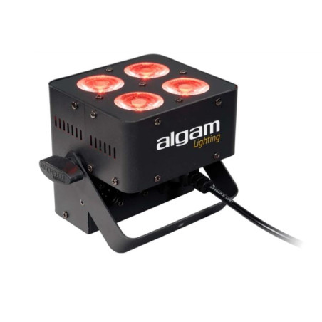 Proiettore led algam lighting par-410-quad nero