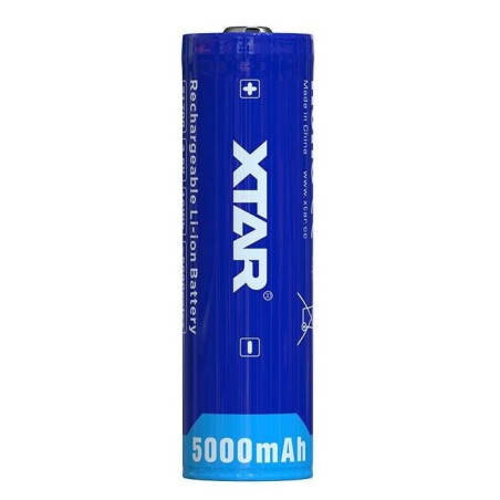 Batteria xtar 21700-500pcm 3.7v li-ion 5000mah [21700-5000]