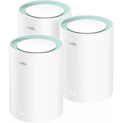 Router cudy m1500 wifi dual-band1501mbps bianco [m1500(3-pack)]