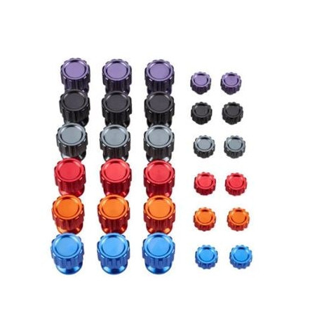 Kit colori pulsanti volante asetek simsports 6 colori