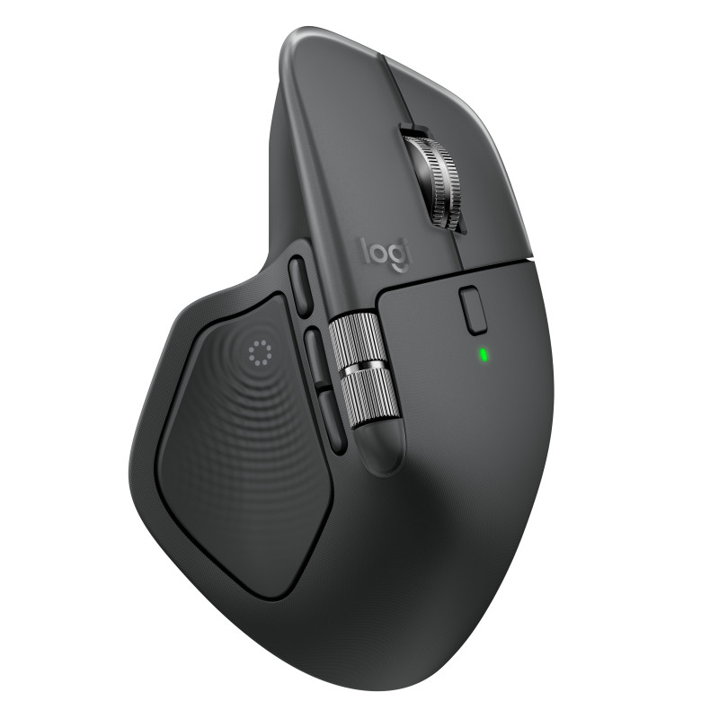 Mouse logitech mx master 4 laser wireless usb-c/bluetooth dx