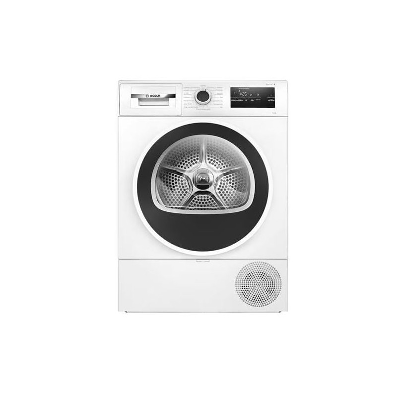 Asciugatrice bosch serie 4 wth85218ii 8kg classe d bianco [wth85218ii]