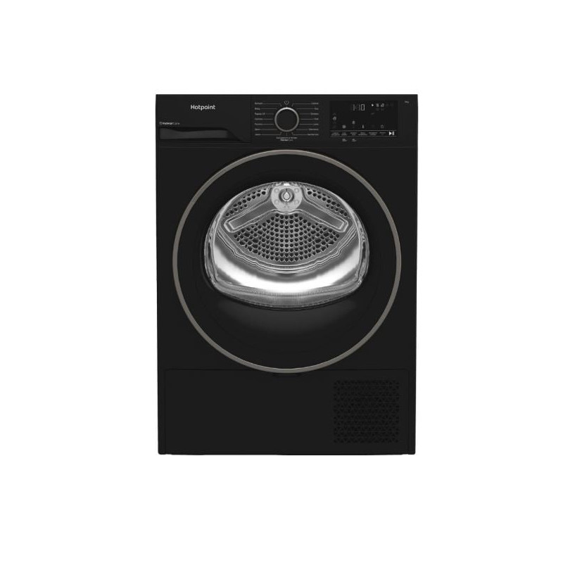 Asciugatrice hotpoint hpt94dbbsit 9kg classe c nero [hpt94dbbsit]