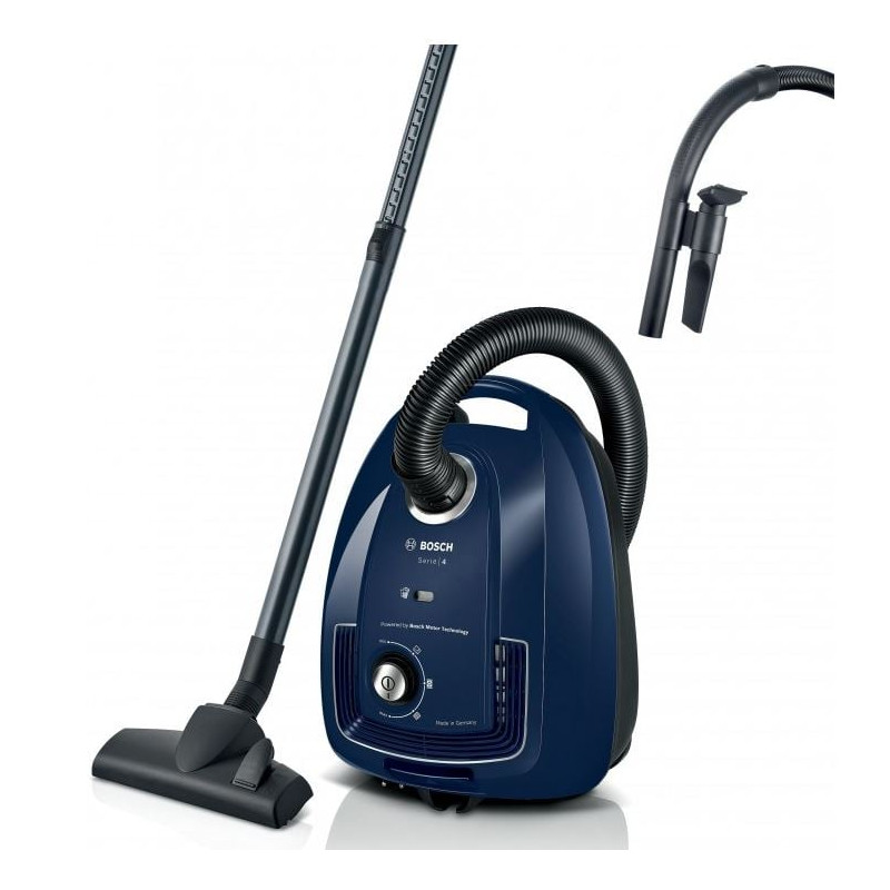 Aspirapolvere bosch serie 4 bgl38bu1 a secco 3.5l 600w blu [bgl38bu1]