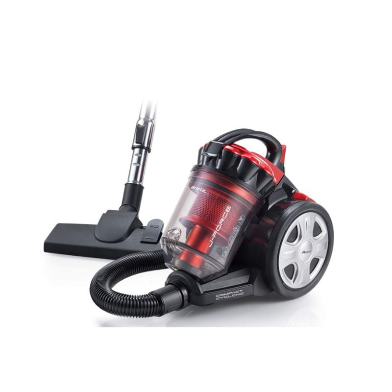 Aspirapolvere ariete 2753 a/senza sacco 3l 700w nero/rosso [2753]