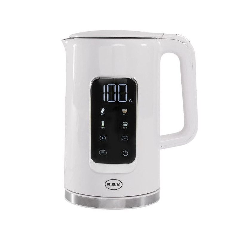 Bollitore rgv touch 1.7l 2200w bianco [touch]