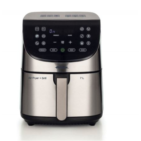 Friggitrice ad aria ariete 4628 7l 1800w acciaio inossidabile [4628]