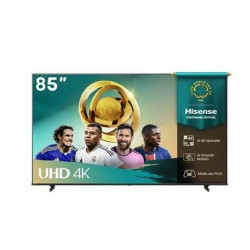 Tv led 85'' hisense 85a6q 4k uhd 3840x2160p smart tv classe