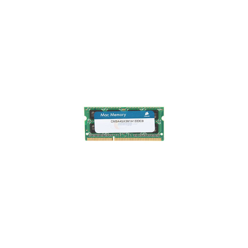 Ram so-dimm ddr3 corsair 4gb/1333mhz [1x4gb] cl9 apple [cmsa4gx3m1a1333c9]