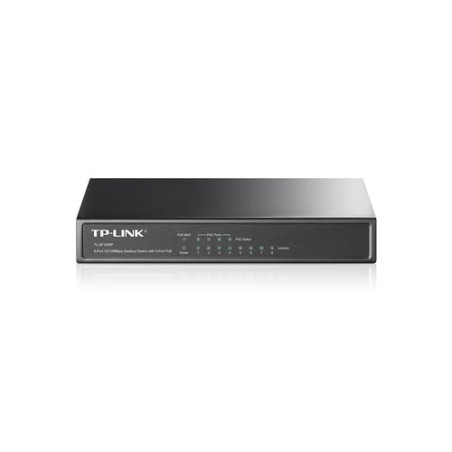 Switch tp-link 8 porte 10/100 di cui 4 porte poe tl-sf1008p
