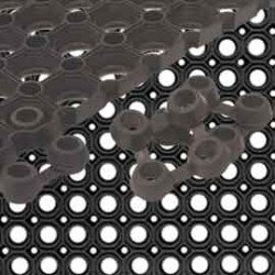 Connettore per tappeto velcoc 25 pz. per tappeto in gomma best [zzgico]