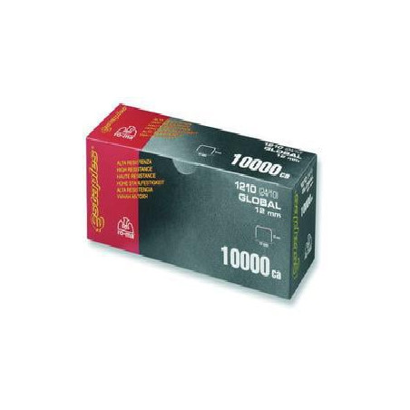 Punti cucitrice ro-ma 2000 punti stapless global 1210 (24/10)