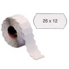 Rotolo prezzatrice markin 1500 etichette 26x12mm bianche permanenti