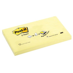 Blocco adesivo post-it 100fg super sticky z-notes r350 giallo