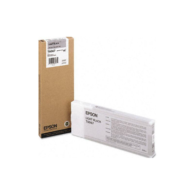 Cartuccia epson nero light ultrachrome k3 220ml [c13t606700]