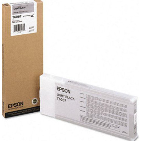 Cartuccia epson nero light ultrachrome k3 220ml [c13t606700]