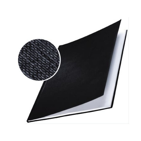 10 copertine rigide impressbind 14mm nero finitura lino [73930095]