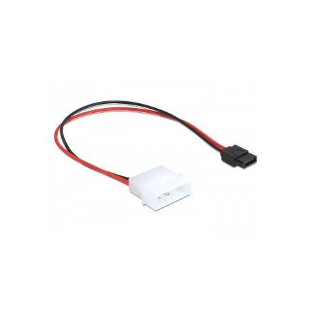Cable adapter delock 4pol.-molex-st.sata 6pin 0,24m [82913]