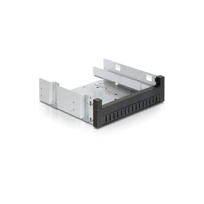 Adattatore hard disk delock per 1x 5,25slim + 1x 2,5/3.5 [47200]