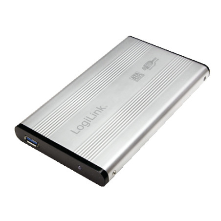 Box hard disk 2,5 logilink usb 3.0/sata silver alu [ua0106a]