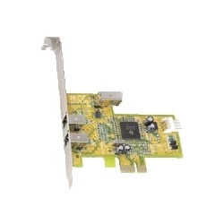 Scheda dawicontrol pci-e dc-1394 firewire blister [dc-1394