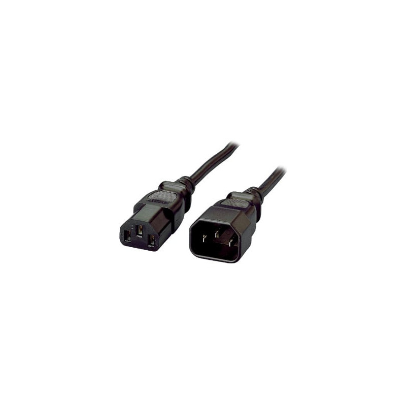 Power cable equip iec c14 - iec c13 st/bu 1,80m bulk [112100]