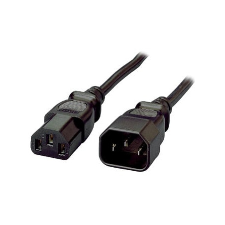 Power cable equip iec c14 - iec c13 st/bu 1,80m bulk [112100]