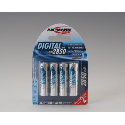 Pila ricaricabile ansmann 4 pz. nimh aa stilo 2850 mah [171108]