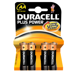 Pila duracell 4 pz. plus aa stilo (mn1500/lr6) d038103]