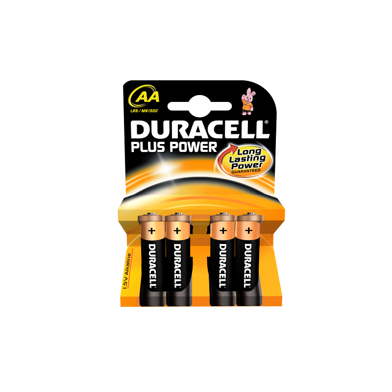 Pila duracell 4 pz. plus aa stilo (mn1500/lr6) d038103]