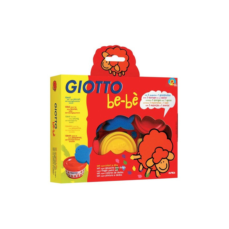 Colori a dita - giotto be-be' [4607]