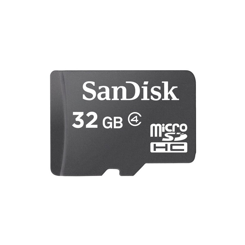 32gb scheda microsd sandisk + adattatore [sdsdqm-032g-b35a]