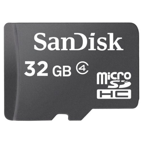 32gb scheda microsd sandisk + adattatore [sdsdqm-032g-b35a]
