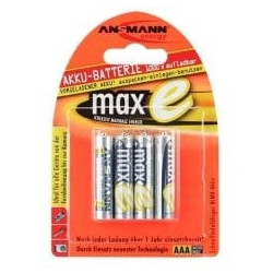 Pila ricaricabile ansmann 4 pz. maxe aaa mini stilo 800mah [171115]