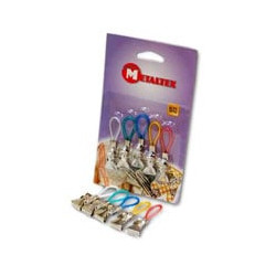 Ganci casalinghi metaltex portastrofinacci pz.5 (cf. 6) [metaltex]