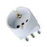 Adattatore 16a+t schuko bianco syntesy 00352 (pz 20) [syntesy ]