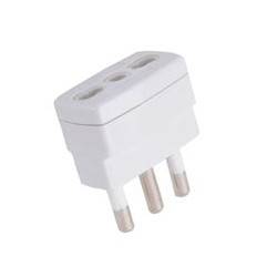 Adattatore semplice 16a+t bianco syntesy 00350 (pz 25) [syntesy ]