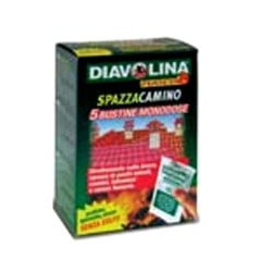 Pulitore spazzacamino diavolina pz.5 [diavolina]