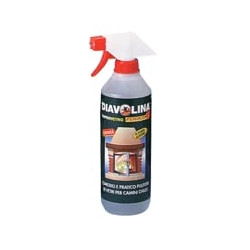 Pulitore vetri stufe e camini diavolina supervetro spray ml.500 (pz